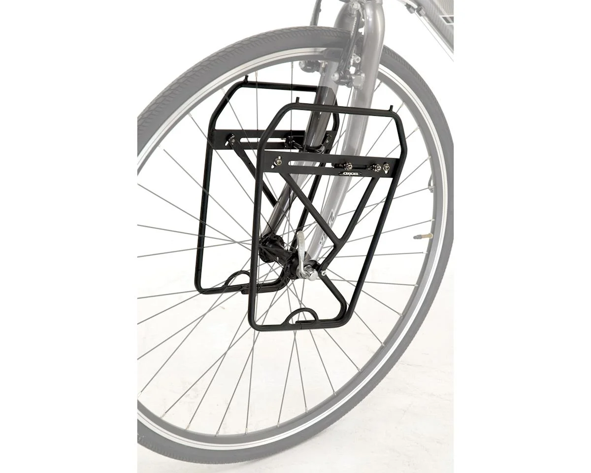 Axiom Journey DLX Lowrider Front Rack (Black)